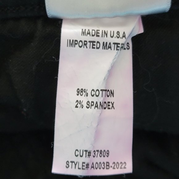 Agolde Sophie High Rise Distressed Skinny Black Denim Jeans - Picture 16 of 16